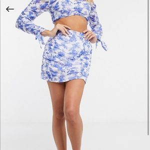 Two piece set in floral print